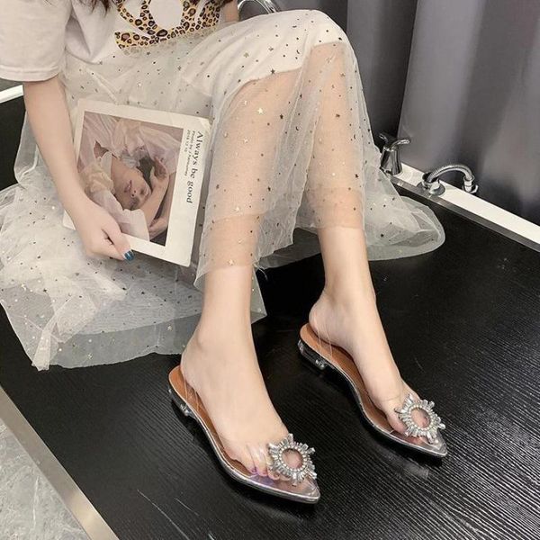 

sandals odinokov transparent pvc women pointed clear crystal cup high heel stilettos pumps summer shoes peep toe pump, Black