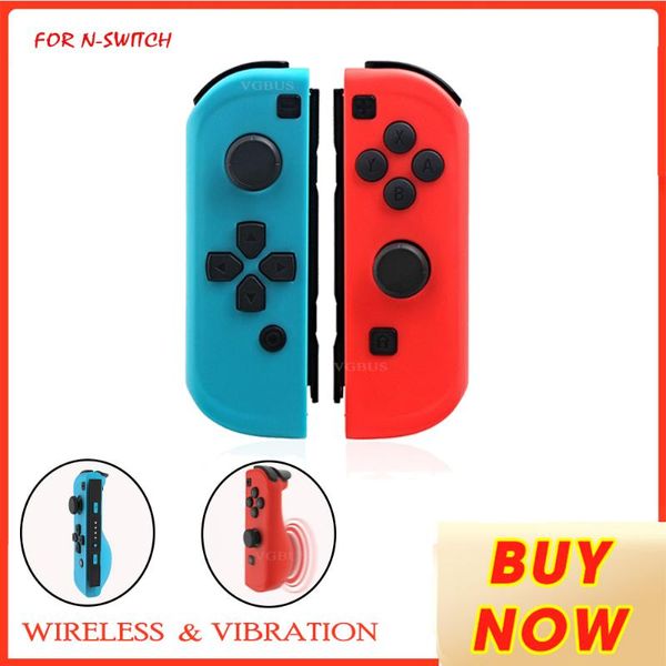

game controllers & joysticks wireless bluetooth controller gamepad with vibration for switch console ns right & left joypad acce
