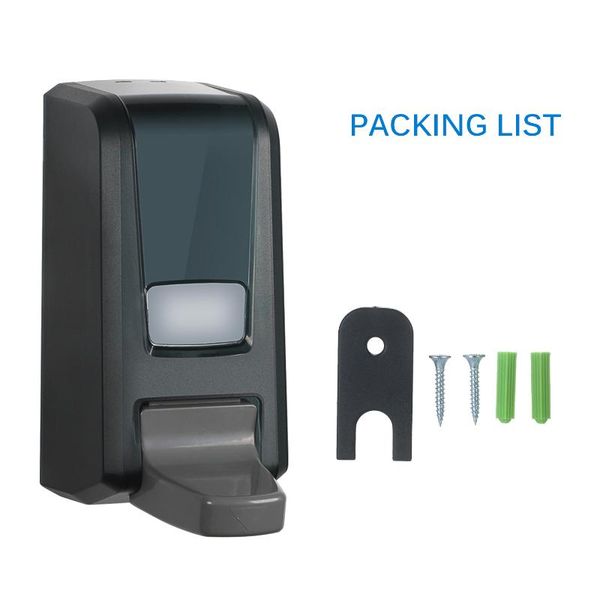 

1000ml elbow press soap pump shower shampoo dispensing bottles bathroom dispenser manual type liquid dispensers