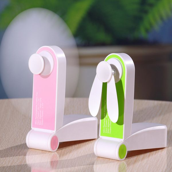 

usb mini folding fan electric portable creative small home appliance desktop