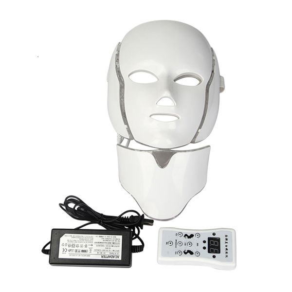 LED Skin Rejuvenation 7 colori led terapia viso leggera pdt led maschera maschera facciale facia macchina di bellezza all'ingrosso