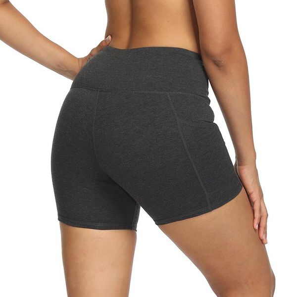 

yoga outfit high waist short women tummy control workout running athletic gym shorts fitness sport feminino
