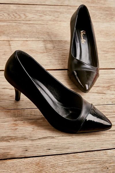 

dress shoes women's black classic heels l06713025