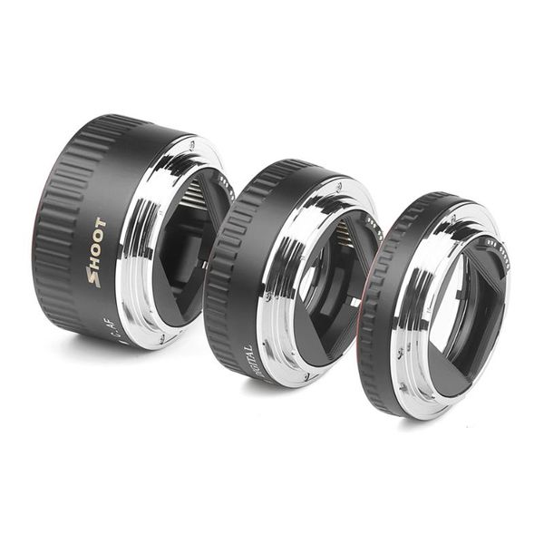 

lens adapters & mounts red metall auto focus macro extension tube ring for 600d 500d 80d eos ef ef-s 60d camera accessory
