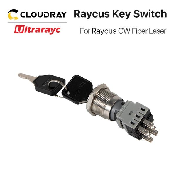 

smart home control ultrarayc key switch on off lock for raycus cw fiber laser security power locks