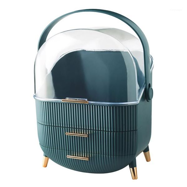 

cosmetics storage box skin care product case desksundry container for home1