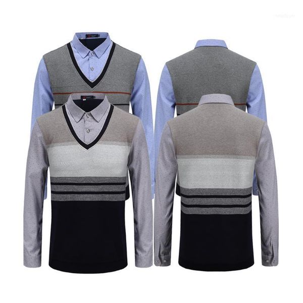 

neck man knit sweater in winter warm men pullover sweater1, White;black