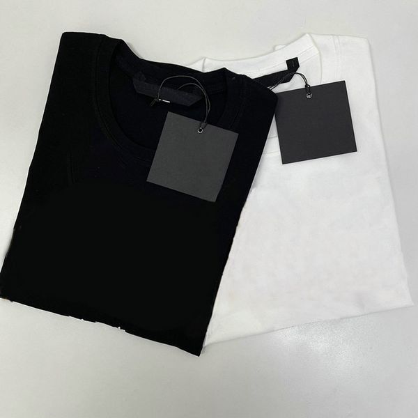 

22ss mens womens designer letter print t shirt fashion summer tshirts, White;black