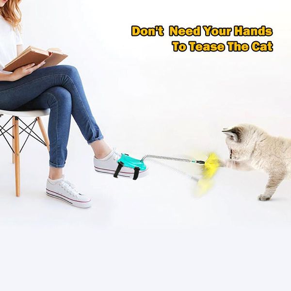

cats stuffed soft plush toys for cat kitten interactive wear spring feathers funny games stuff pet accessories