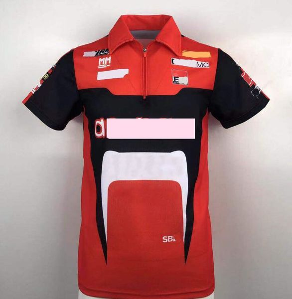 

summer moto motorcycle quick-drying lapel overalls outdoor sports cultural shirt polo short sleeves