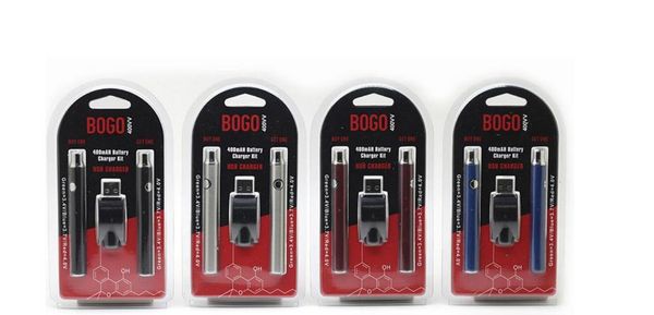 

2021 lo preheat battery double pen charger blister pack kit variable voltage vv 400mah battery for 510 oil ceramic cartridge