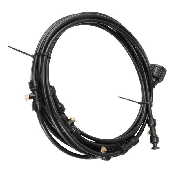 

watering equipments outdoor fog cooling system atomization spray dust removal (black 6m)