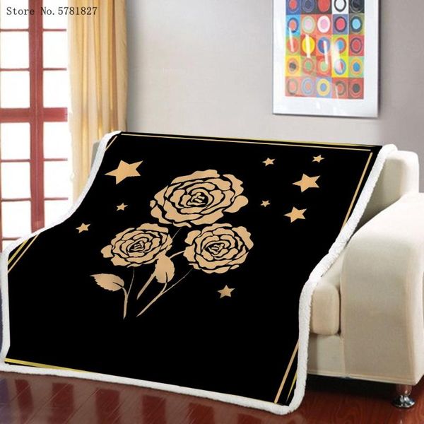

blankets beautiful flower sherpa blanket colorful plant weighted for bedroom throw picnic travel home decor