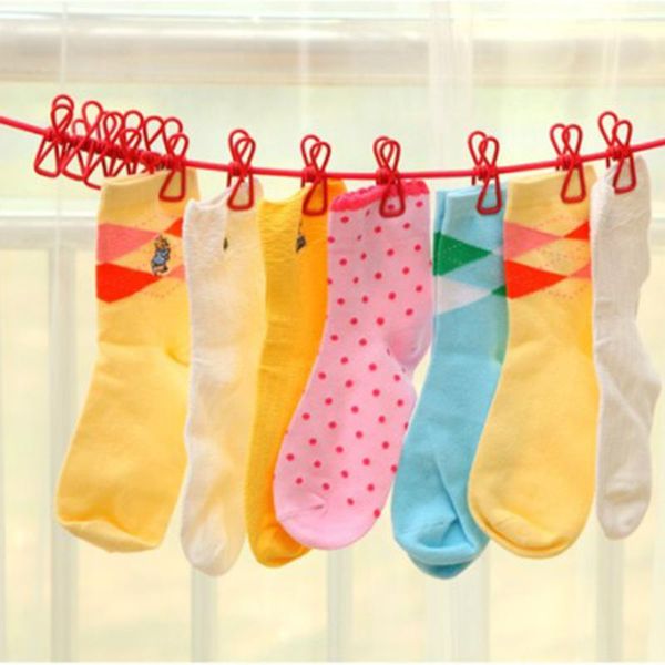 

hangers & racks socks underwear laundry clips hanger latex retractable clothesline indoor outdoor dryer organiser clothes drying rack rope