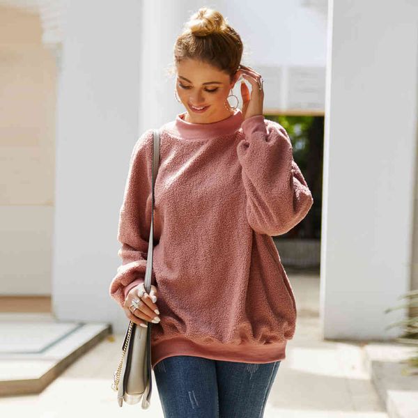 

hoodies plus women's nightgown winter sweater long sleeves blouse, Black