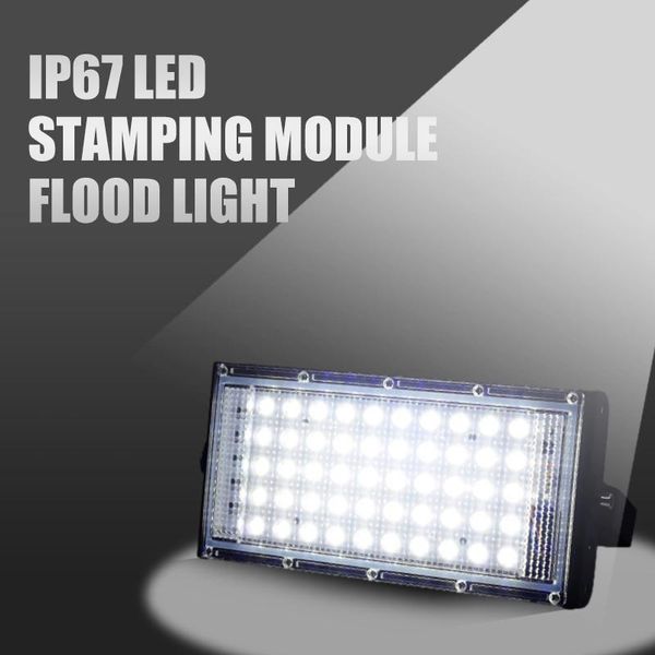 

floodlights led flood light 50w outdoor ip67 waterproof black body, blue/green/white spotlight lighting