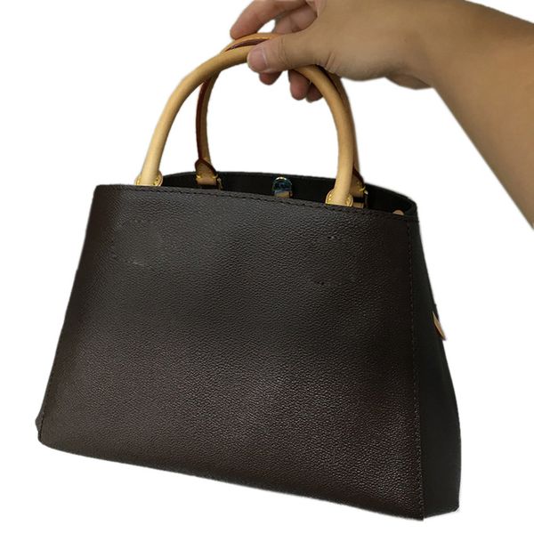

3a+ quality crossbody designer bags luxurys designers bags womens tote fashion shoulder oxidate leather brown flower ladies luxury bag cross