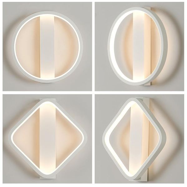 

wall lamp modern bedroom light lampes suspendues glass ball led aisle living room bedside luminaria de parede espelho