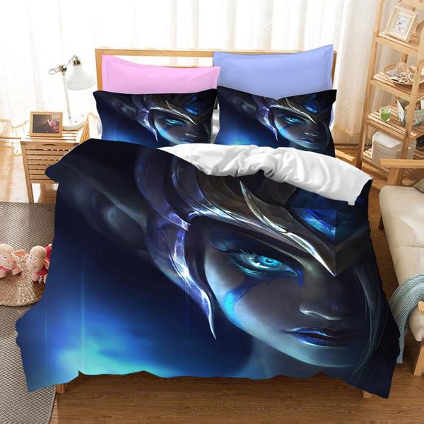 

bedding sets league of set australia /europe/usa full  king size legends quilt duvet cover pillow case 2-3 pieces
