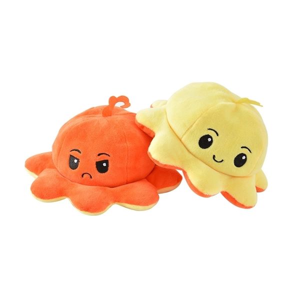 

double sided expression plush toy doll printed multicolor and various turned ocs