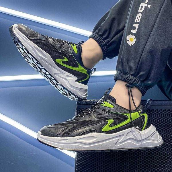 

mh breathable thin men's sho 2021 versatile casual sports little white dad fashion