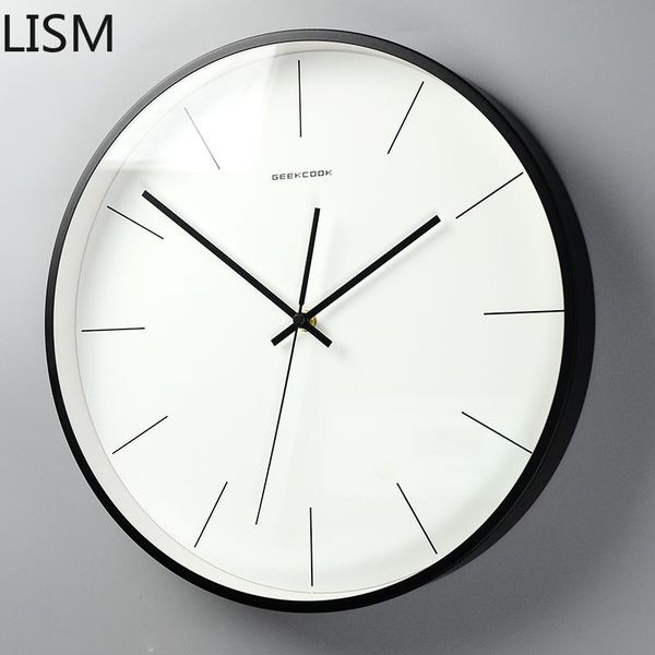 

wall clocks large clock modern design atmosphere creative living room mute nordic home pocket watch office quartz