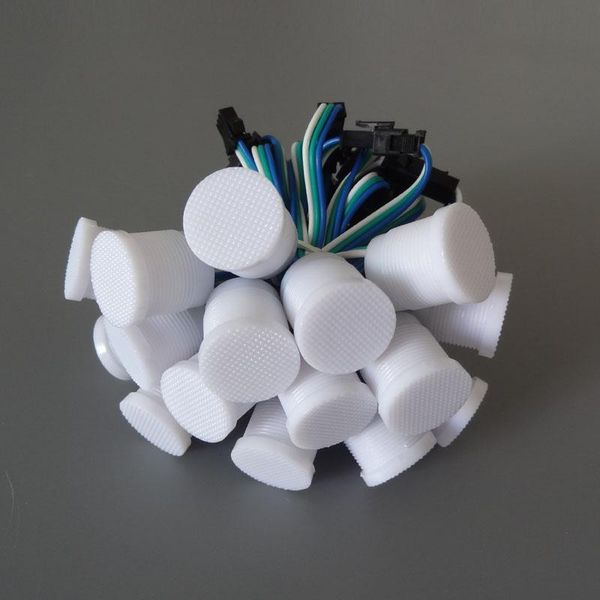 

1000pcs/lot 20mm ws2811 ic full color pixel led module dc5v waterproof ip67 rgb string light addressable modules