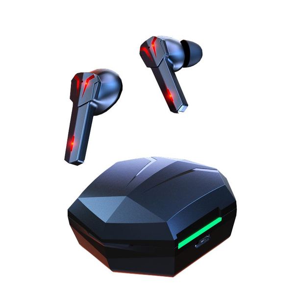 

headphones & earphones gaming earbuds 60ms low latency tws bluetooth earphone with mic bass audio sound positioning wireless