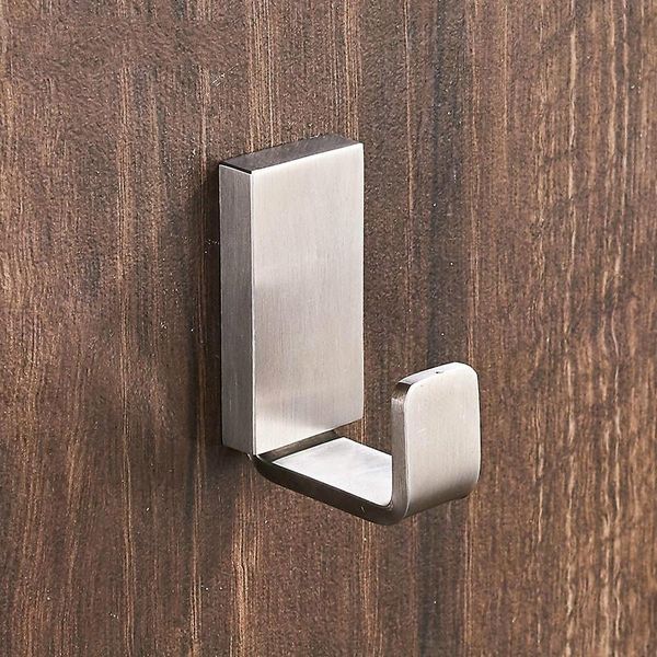 

towel racks coat single hook 304 stainless steel bathroom wall mounted kitchen door back clothes key hanger mx4151027