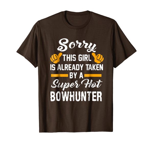 

sorry this girl is taken by a super bowhunter t-shirt, White;black