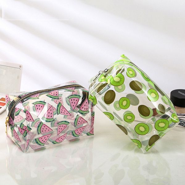 

new transparent womens cosmetic bag travel accessories makeup manicure zipper bag waterproof for girl large capacity handbags
