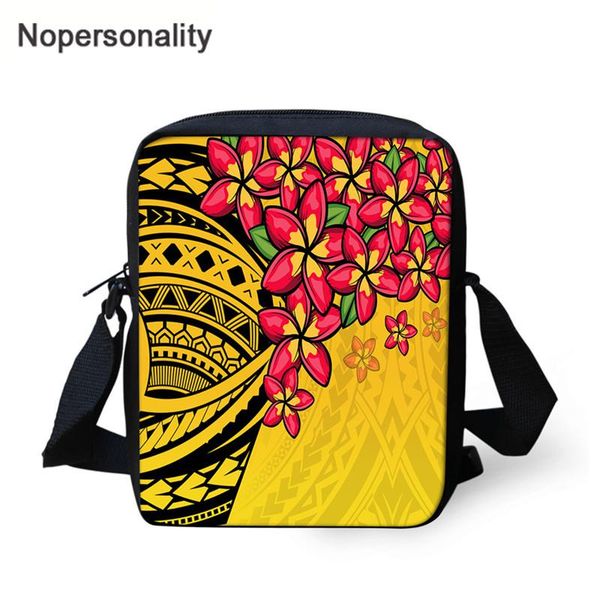 

evening bags nopersonality messenger bag polynesian plumeria printed shoulder ladies crossbody small casual handbag mujer