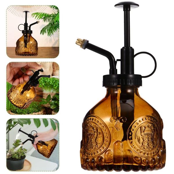 

storage bottles & jars 1pc retro relief european style watering can glass plant spray water