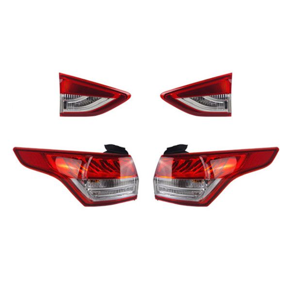 Per Ford Escape KUGA 2013-2016 Fanali posteriori LED DRL Luci di marcia del segnale Fendinebbia Fari alogeni di profondità Lampada di parcheggio posteriore