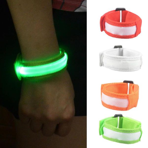 

outdoor sports night running armband led light safety belt arm leg warning wristband cycling bike bicycle party supplies lights