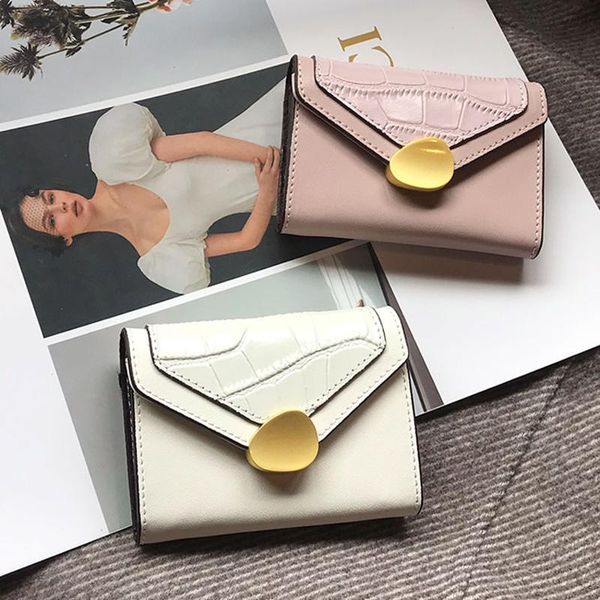 

card holders doranmi genuine leather holder women id pocket cow case female wallet pouch sb905, Brown;gray