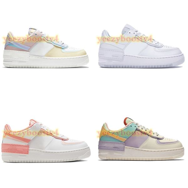 

2021 one basketball shoes 1 shadow men women trainers pale ivory summit white team orange coral pink sport sneakers with tag eur 36-45fcln
