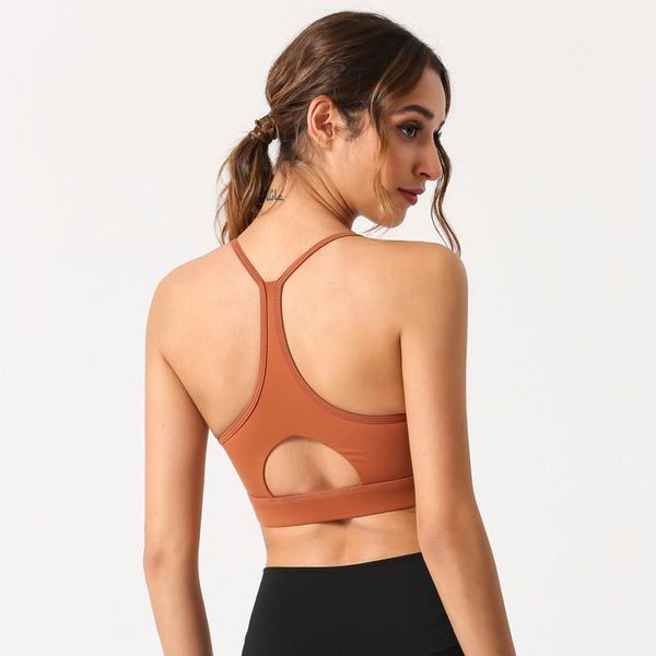 

gym clothing colorvalue 2021 -resistant yoga bra push up sports fitness fixed straps beauty back sportswear women, White;black