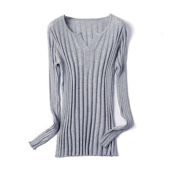 

women's sweaters chic autumn winter thick pullovers women long sleeve casual v neck warm basic knit jumpers equu, White;black