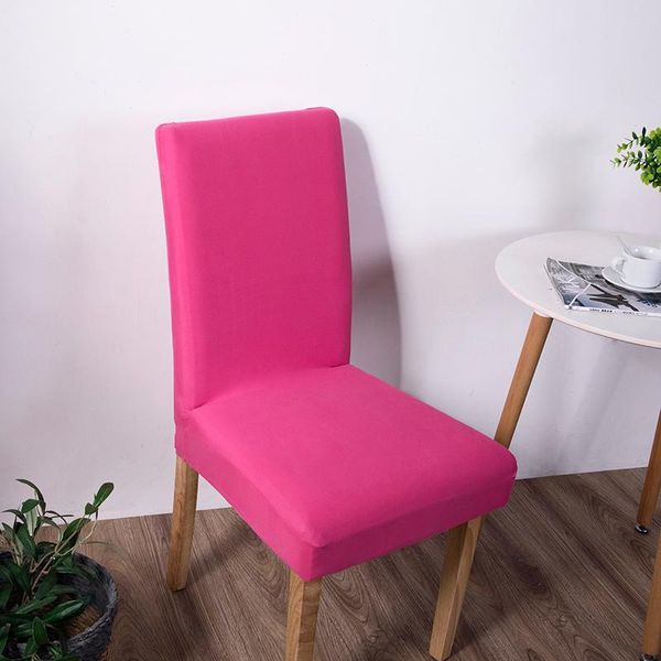 

chair covers rose red pink cover for girls elastic stretch dining anti-dust furniture removable slipcovers seat