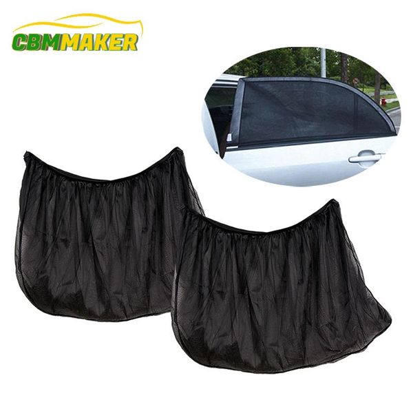 

car sunshade 2pcs window uv protection baby side rear mesh sun visor summer shade