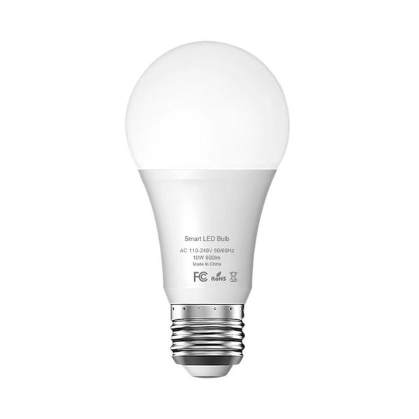 

bulbs tuya smart life wifi led light bulb lamp e27 10w 900lm 6500k cold white works with alexa google home ifttt