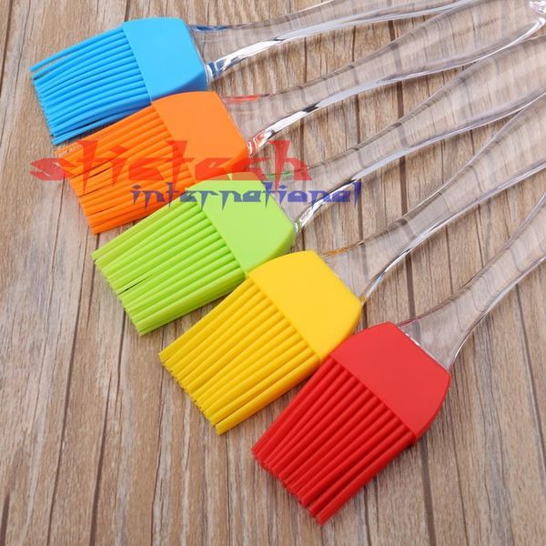 

baking & pastry tools by dhl 2000pcs multi color silicone basting brush oil brushes for cake bread butter safety bbq barbeque