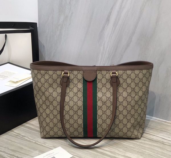 

designer's classic canvas print shoulder bag with large volume monogrammed tote bags for women