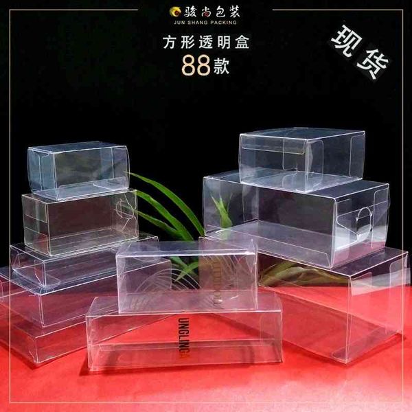 

rectangular pet transparent funko-pop doll gift candy plastic pvc packing box