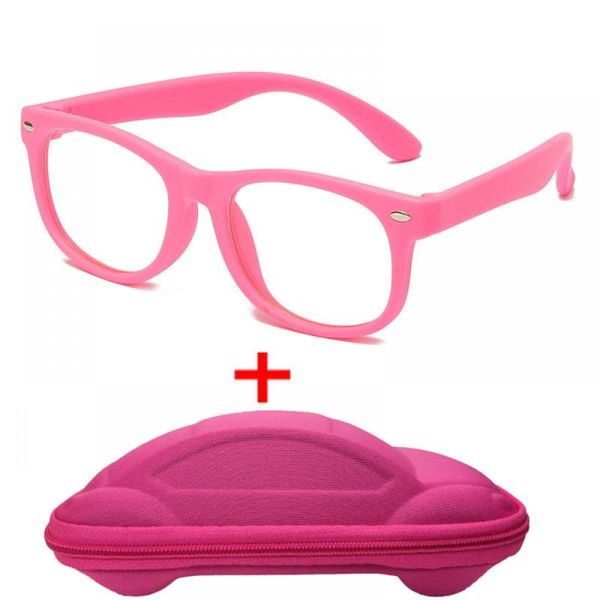 

sunglasses 2021 anti-blue light kids glasses optical frame children square computer eyeglasses boy girls clear lens eyewear anti-uv, White;black