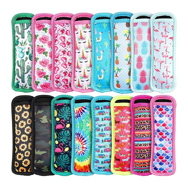 

ice cream tools insulator sleeves reusable neoprene er pops holders antiing sleeve popsicle holder bags multi-pattern ices bag cover pouch f