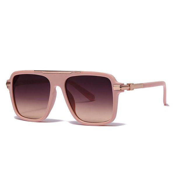 

sunglasses european and american fashion sports men's women's big frame trendy, White;black