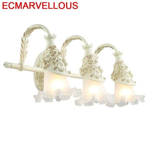 

aplique de pared dressing table coiffeuse avec miroir led applique murale luminaire for home bedroom light wandlamp wall lamp