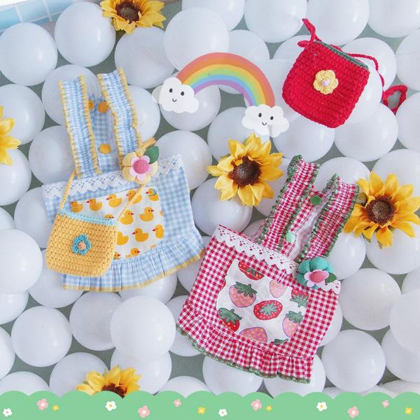 

lovely summer pet dog cat cooling skirt small large kawaii puppy kitten clothes clothing beautiful dress costumes